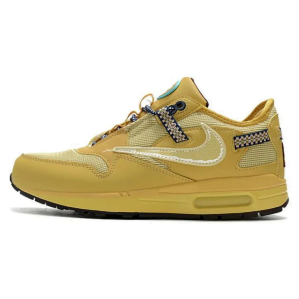 Air Max 1 Travis Scott Cactus Jack Saturn Gold Sneaker (Unisex)