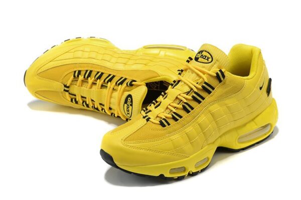 Air Max 95 Yellow Gold Black Sneaker (Unisex) (Up to Size 12)