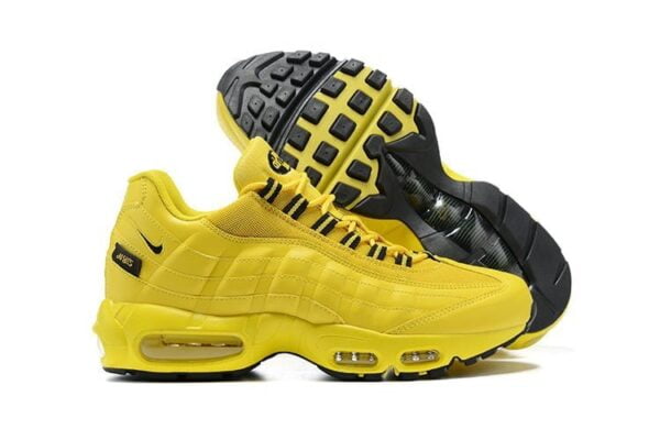 Air Max 95 Yellow Gold Black Sneaker (Unisex) (Up to Size 12)