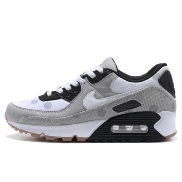 Ladies Air Max 90 White Polka Dot Sneaker