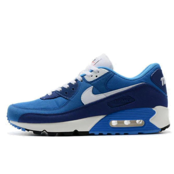 Air Max 90 SE First Use Signal Blue Sneaker (Unisex) (Up to Size 12)