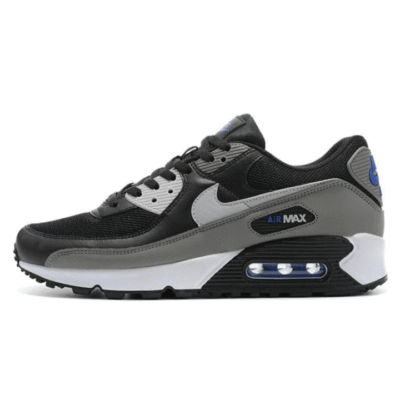 Air Max 90 Black Grey Blue Sneaker (Unisex) (Up to Size 12)