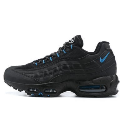 Air Max 95 Black Laser Blue Sneaker (Unisex) (Up to Size 12)