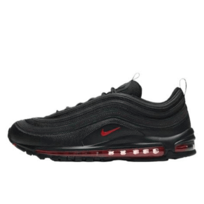 Air Max 97 Black University Red Sneaker (Unisex)