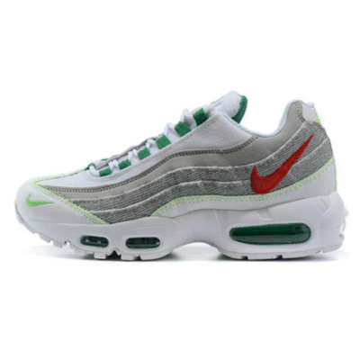 Air Max 95 Recycled White Classic Green Sneaker (Unisex) (Up to Size 12)