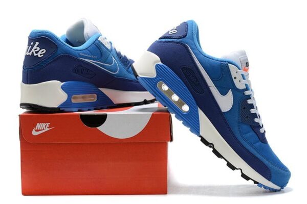 Air Max 90 SE First Use Signal Blue Sneaker (Unisex) (Up to Size 12)