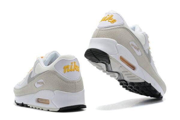 Air Max 90 Light Bone University Gold Sneaker (Unisex) (Up to Size 12)