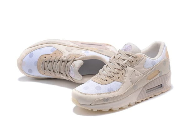 Ladies Air Max 90 Shimmer Polka Dot Sand Sneaker