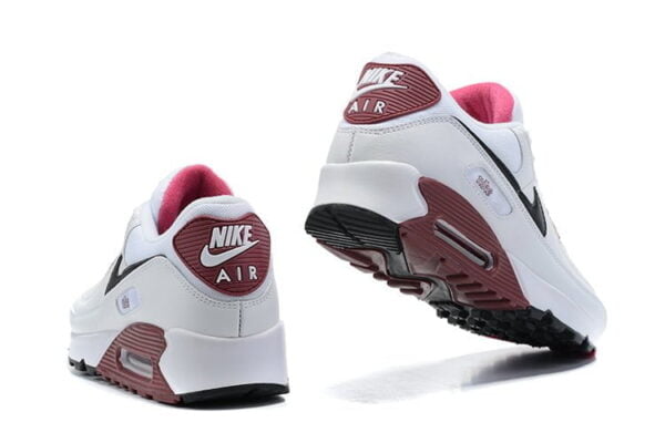 Air Max 90 Maroon-Accented Sneaker (Unisex) (Up to Size 12)