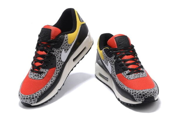 Air Max 90 SE Safari Chile Red Pollen Sneaker (Unisex) (Up to Size 12)