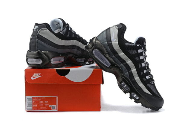 Air Max 95 Essential Black Smoke Grey Sneaker (Unisex) (Up to Size 12)