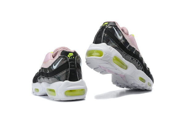 Ladies Air Max 95 Pink Glitter Sneaker