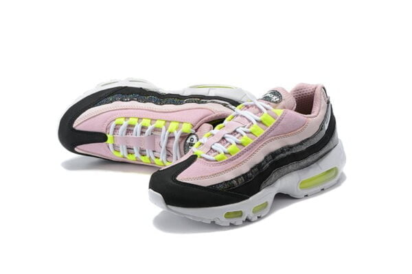 Ladies Air Max 95 Pink Glitter Sneaker