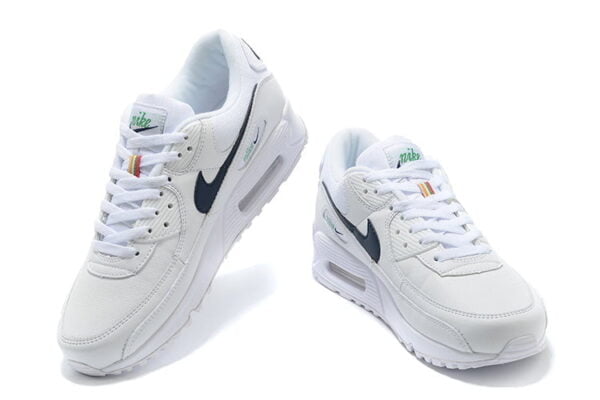 Air Max 90 White Thunder Blue Sneaker (Unisex) (Up to Size 12)