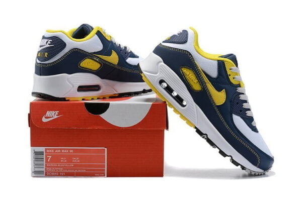 Air Max 90 Michigan Navy Sneaker (Unisex) (Up to Size 12)