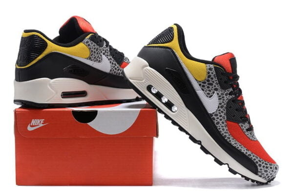 Air Max 90 SE Safari Chile Red Pollen Sneaker (Unisex) (Up to Size 12)