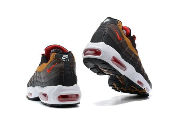 Air Max 95 Yukon Brown University Red Sneaker (Unisex) (Up to Size 12)