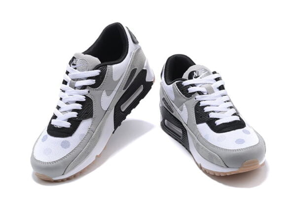 Ladies Air Max 90 White Polka Dot Sneaker