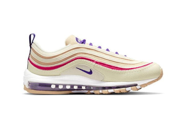 Air Max 97 Air Sprung Sail Pink Purple Sneaker (Unisex)