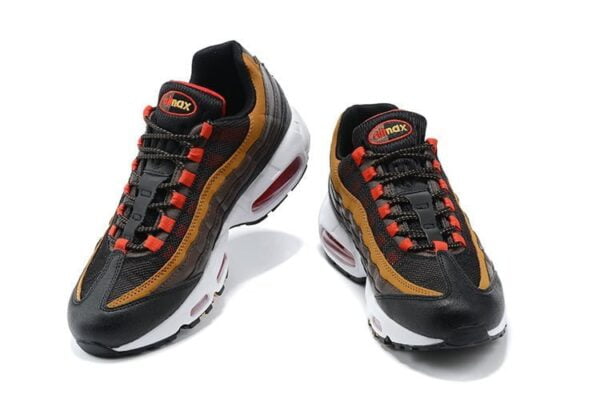 Air Max 95 Yukon Brown University Red Sneaker (Unisex) (Up to Size 12)