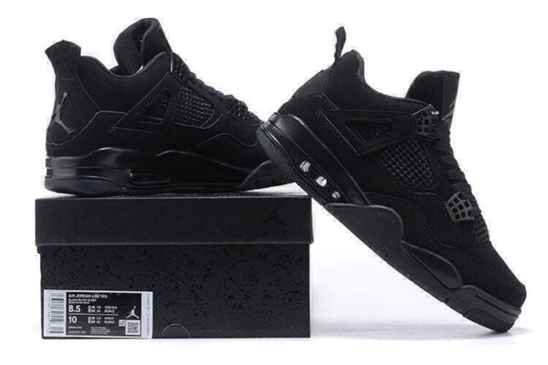 Air Jordan 4 Retro 'Black Cat' (2020) (GS) CU1110-010