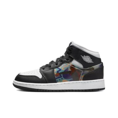 Air Jordan 1 Mid “Hologram” Rainbow (Unisex)