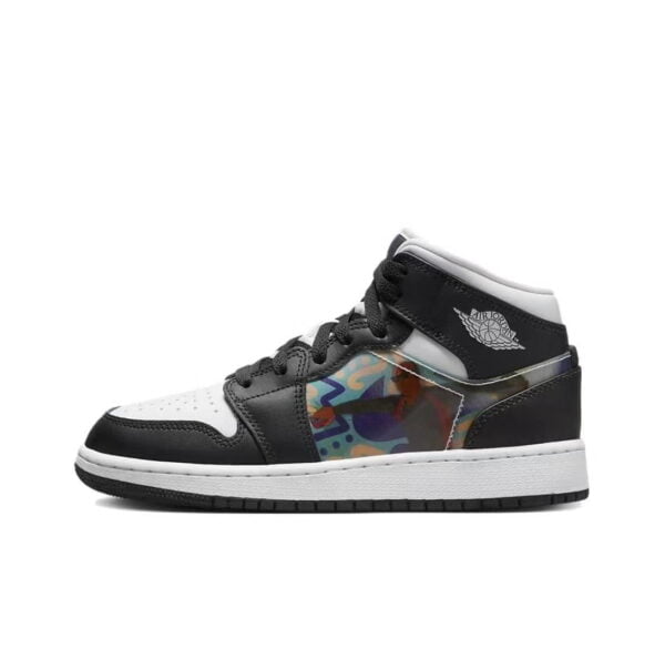 Air Jordan 1 Mid “Hologram” Rainbow (Unisex)