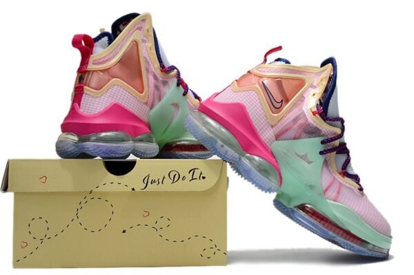 LeBron 19 "Valentine's Day" Rainbow Shoe (Unisex)