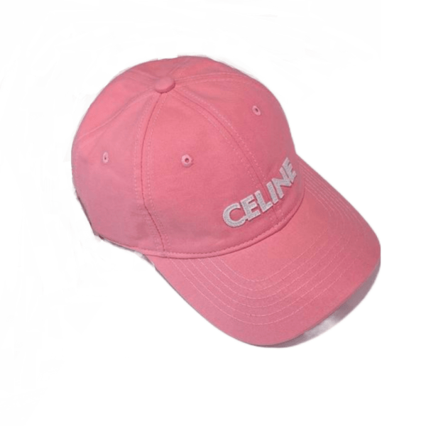 Celine Original Cotton Front Logo Adjustable Baseball Cap