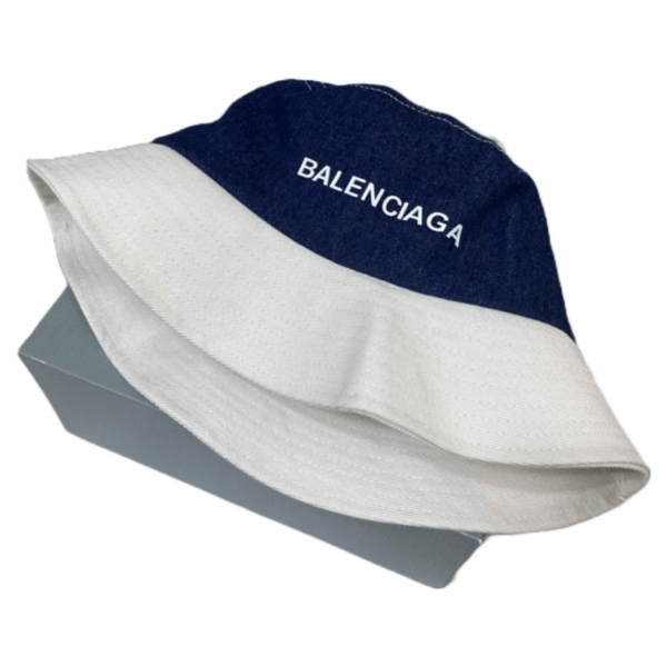 Balenciaga Front Logo Monogram Bucket Hat 081830