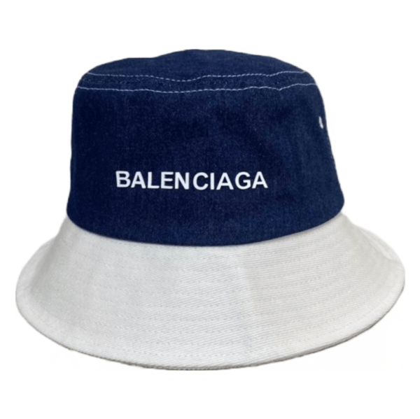 Balenciaga Front Logo Monogram Bucket Hat 081830