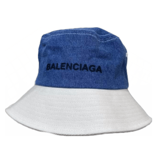 Balenciaga Front Logo Monogram Bucket Hat 081830