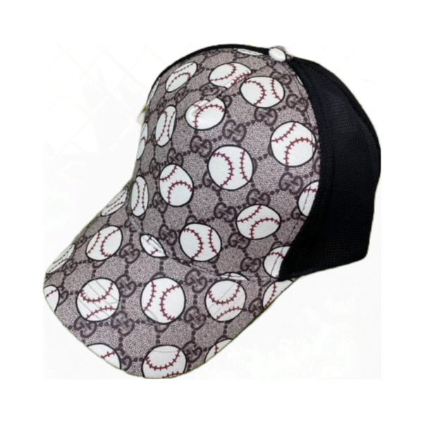 Gucci Baseball Printed GG Coated Canvas Cap 080329