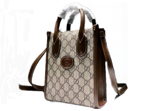 Gucci Jumbo GG Mini Tote Creamy Shoulder Bag