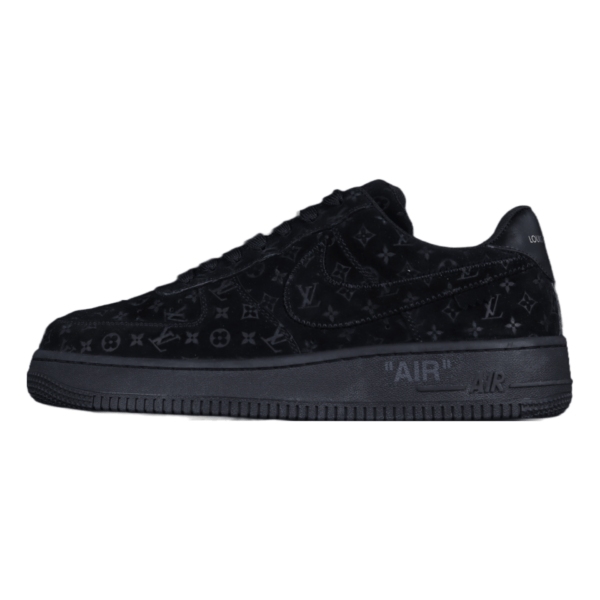 2022 Louis Vuitton x Air Force 1 Low Triple Black (Unisex)