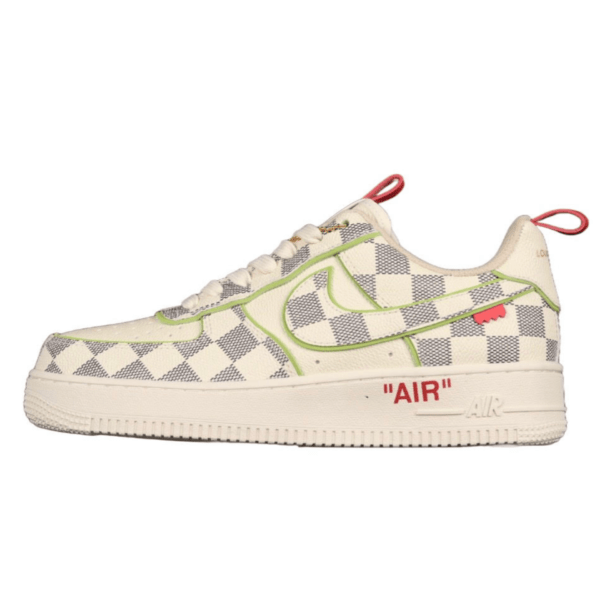 2022 Louis Vuitton x Air Force 1 Low White Checker (Unisex)