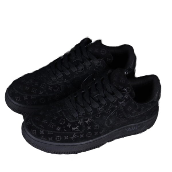 2022 Louis Vuitton x Air Force 1 Low Triple Black (Unisex)