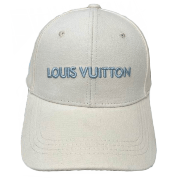 LV Silver Monogram Essential Cap 081029