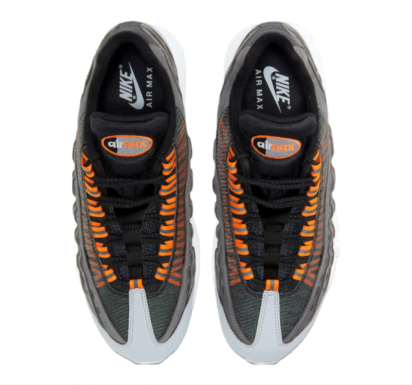 Air Max 95 Kim Jones Black Total Orange Sneaker (Unisex) (Up to Size 12)