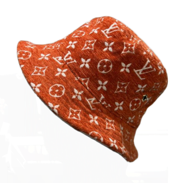 LV Orange Monogram Essential Bucket Hat M77850