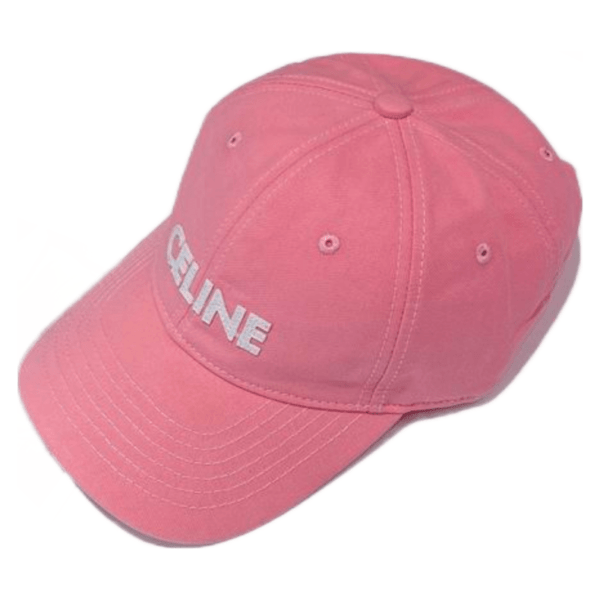 Celine Original Cotton Front Logo Adjustable Baseball Cap