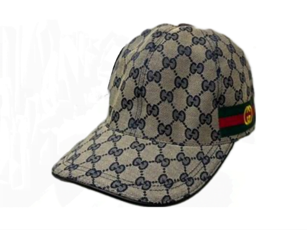 Gucci Original Beige GG Canvas Baseball Cap with Web 081824