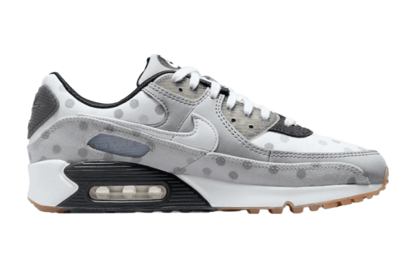 Air Max 90 White Polka Dot Sneaker (Unisex) (Up to Size 13)