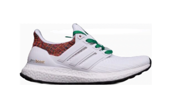 Ultra Boost 4.0 White Green Sneaker (Unisex)