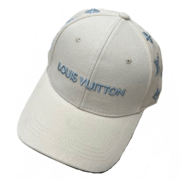 LV Silver Monogram Essential Cap 081029