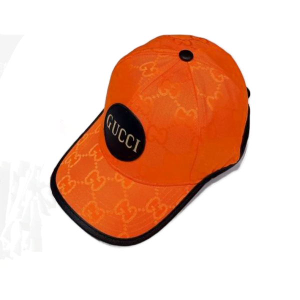 Gucci Orange Off The Grid Baseball Cap 081036