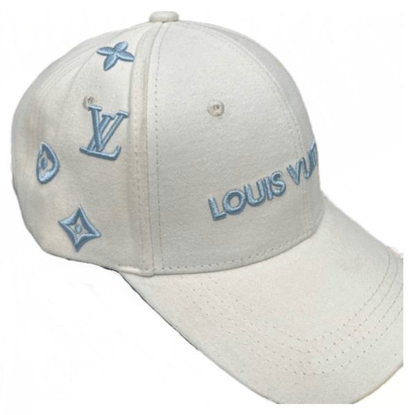 LV Silver Monogram Essential Cap 081029