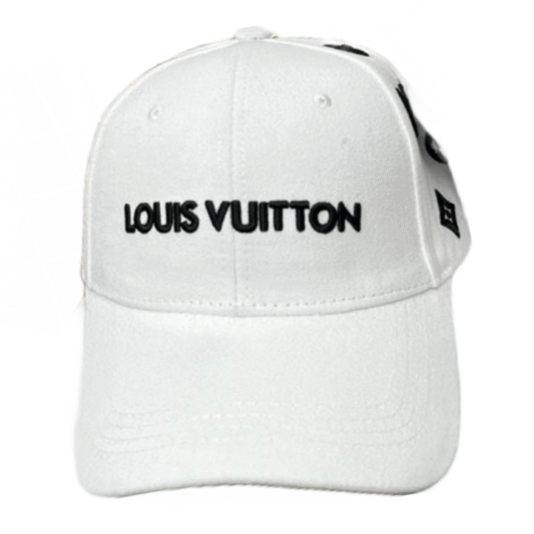 LV White Monogram Essential Cap 081029