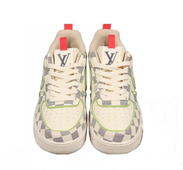 2022 Louis Vuitton x Air Force 1 Low White Checker (Unisex)