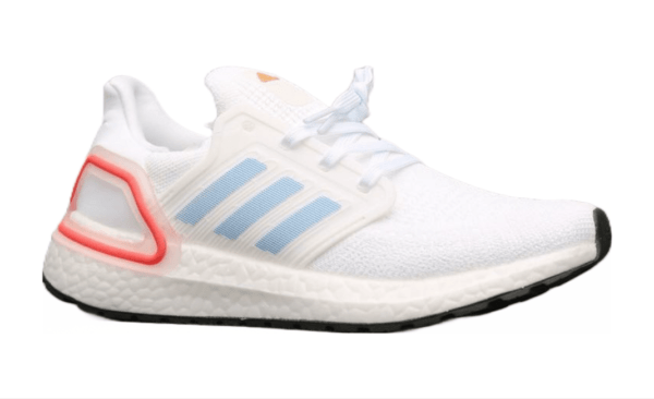 Ultra Boost 2.0 White Orange Sneaker (Unisex)